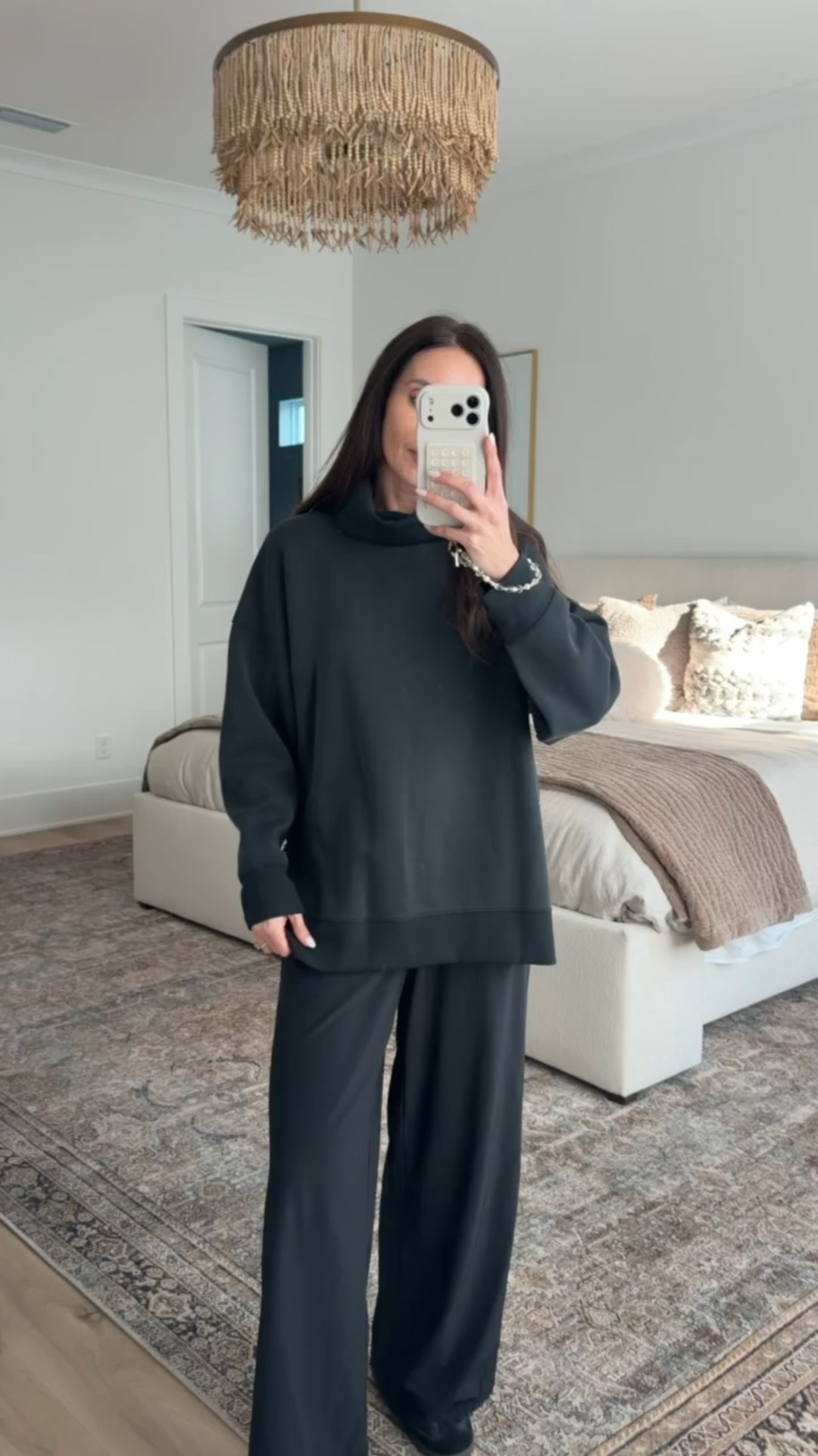 All black athleisure outfit, comfy style, cozy set, matching set, target athleisure, annabrstyle.

#LTKFindsUnder50 #LTKFindsUnder100 #LTKOver40