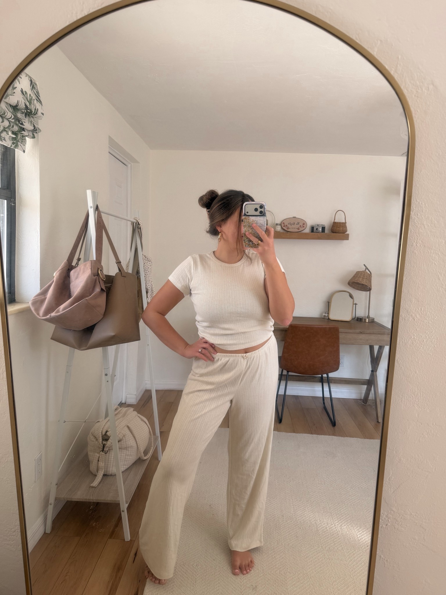 I have a few of these pointelle sets from GAP over the years and they’re my favorites - so sweet & comfy 🕊️