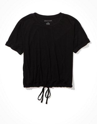AE Cinched Waist T-Shirt | American Eagle Outfitters (US & CA)