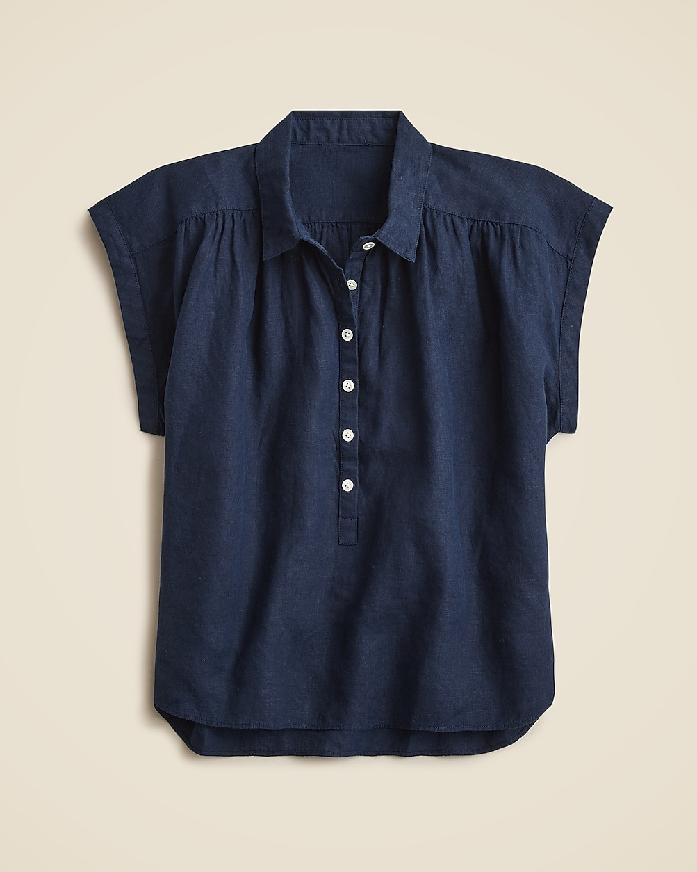 New Capitaine shirt in Baird McNutt Irish linen | J. Crew US