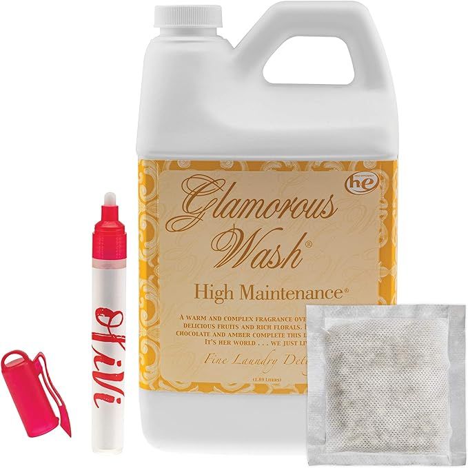 Tyler High Maintenance Glamorous Wash - 1/2 Gallon - With Olivi Stain Remover Pen - Fresh Scented... | Amazon (US)