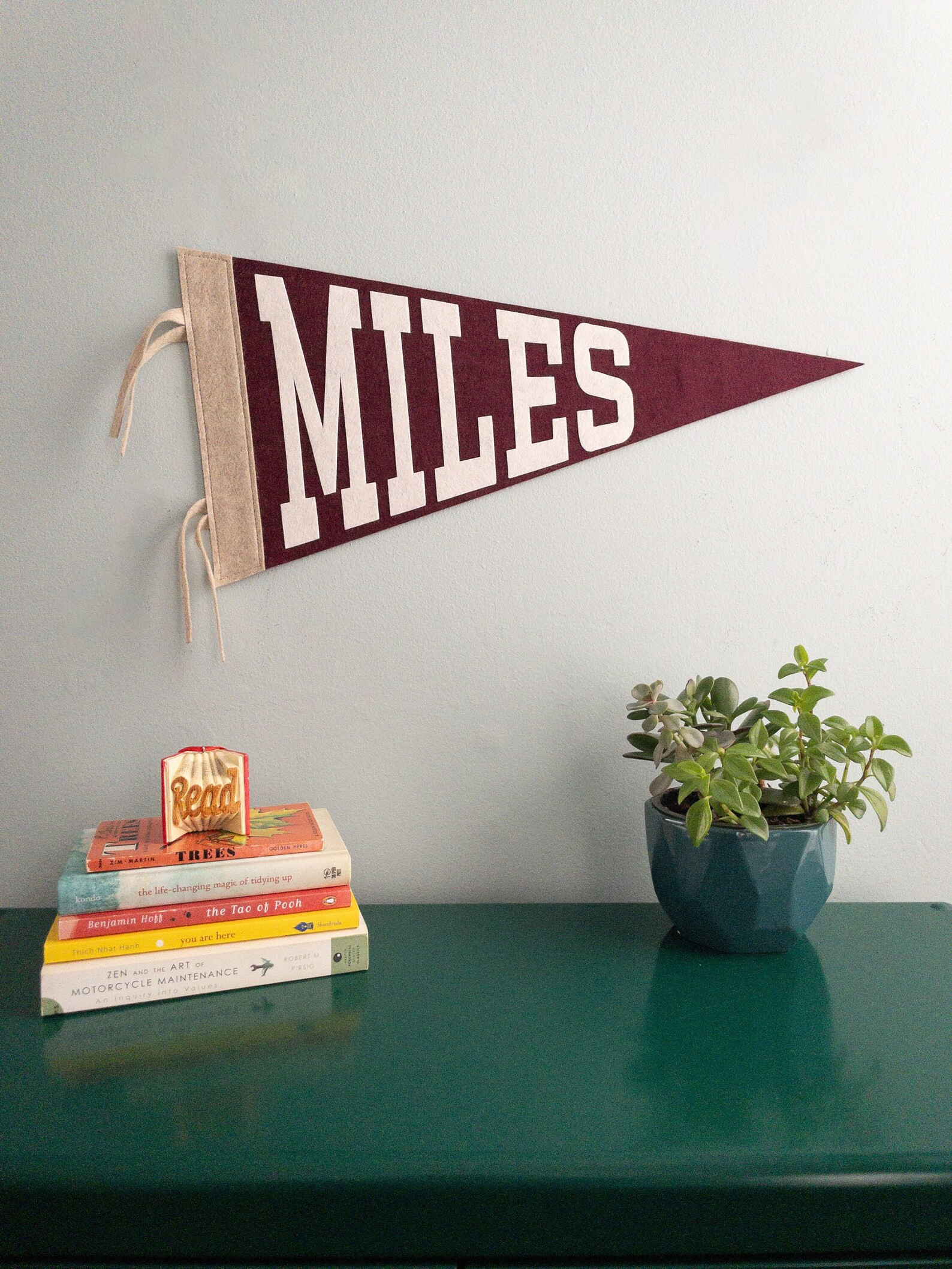 Custom Pennant Flag Large Nursery Name Sign Personalized Baby Shower Gift Wedding Sign Graduation... | Etsy (US)