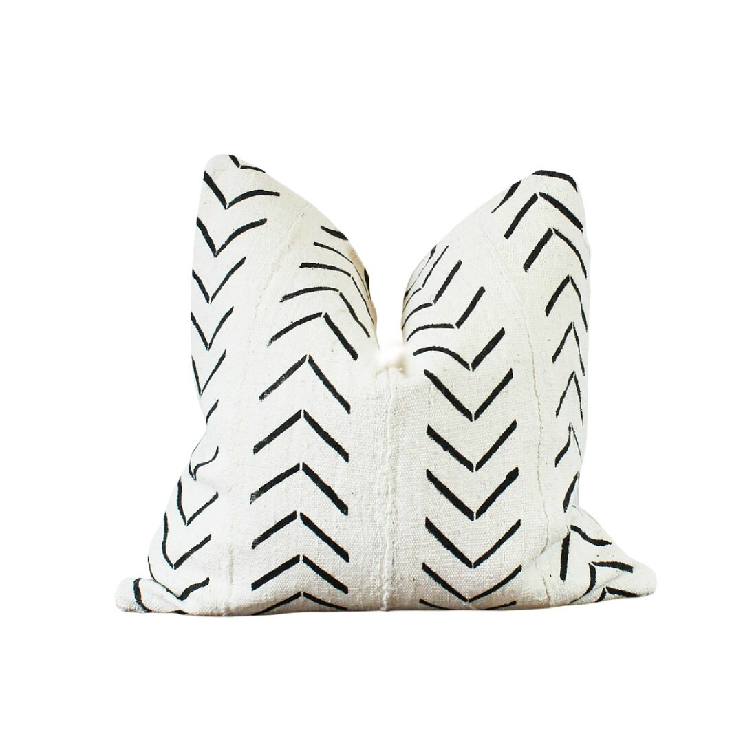 THE EASTEN African Mud Cloth Pillow Cover - Etsy | Etsy (US)