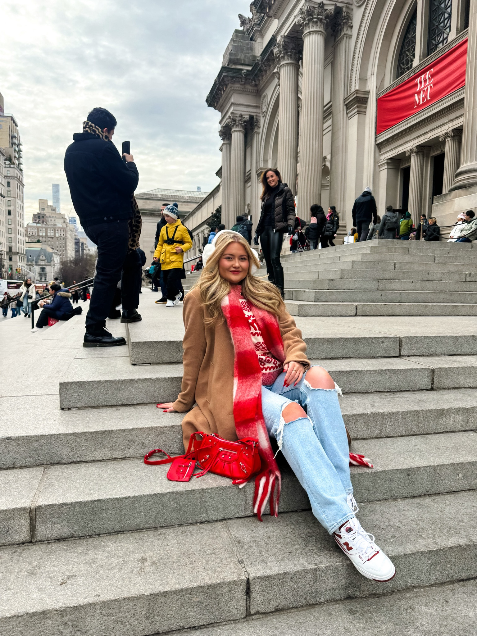 spotted on the steps of the met 

#LTKstyletip #LTKSeasonal #LTKmidsize