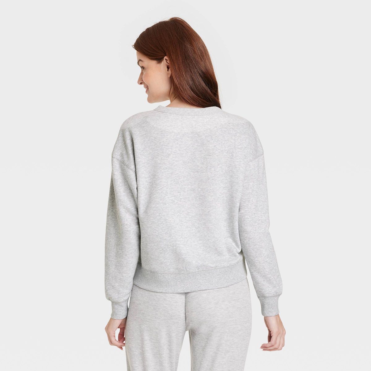 Women's Team Holiday Spirit Matching Family Sweatshirt - Wondershop™ Gray | Target