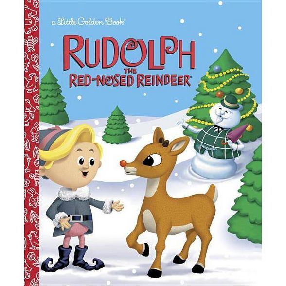 Rudolph the Red-Nosed Reindeer (Rudolph the Red-Nosed Reindeer) - (Little Golden Book) by  Rick B... | Target
