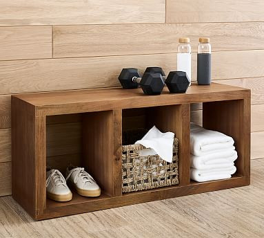 Reed Cubby Bench | Pottery Barn (US)