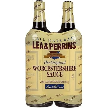 Al Amin Foods Lea & Perrins Worcestershire Sauce All Natural Kosher - Pack of 2 Bottles - 20oz Ea... | Amazon (US)