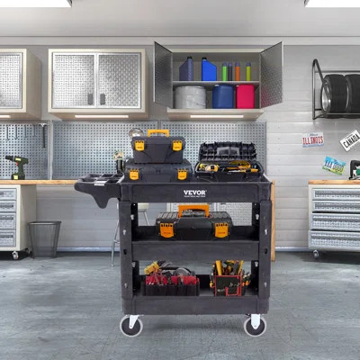 33.74'' H x 40.7'' W Utility Cart with Wheels | Wayfair North America