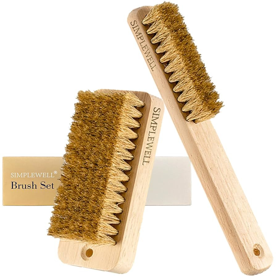 2 Pcs Sand Remover for Beach - Sand Brush for Feet, Lightweight & Portable Cleaning Tool, Beach A... | Amazon (US)