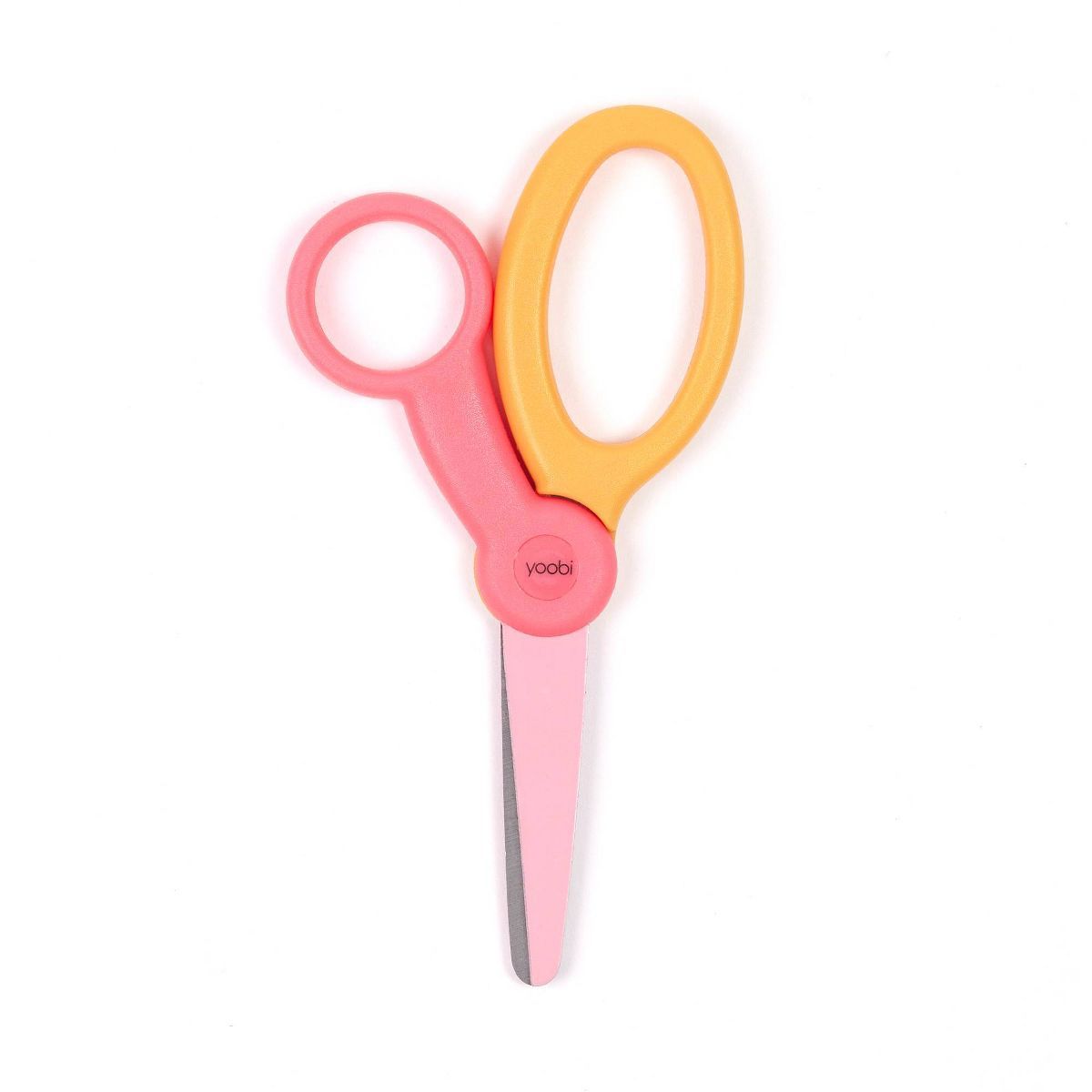 Kid Scissors Pink and Yellow Color Block - Yoobi™ | Target