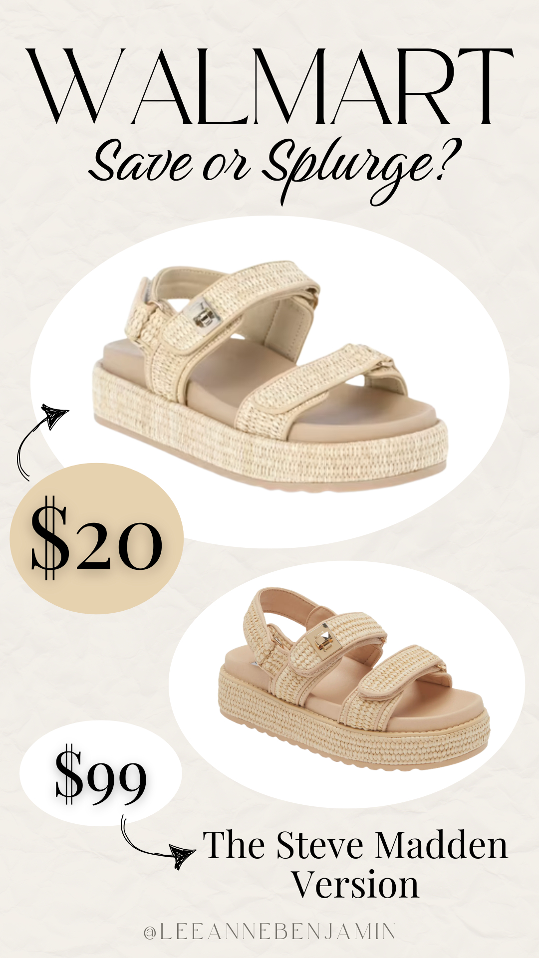 Would you save or splurge on the Raffia sandals for spring? 

 #LTKmomlife #LTKSaleAlert #LTKTravel