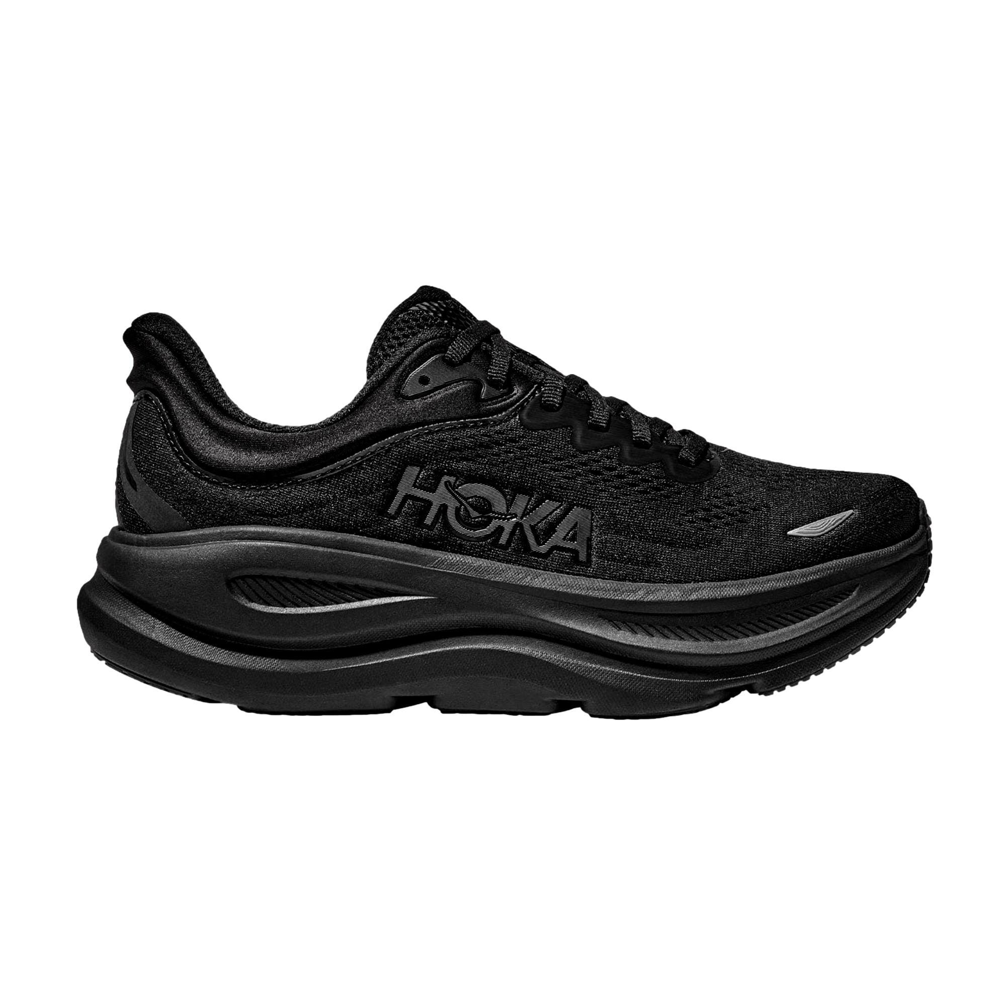 Hoka Bondi 9 Black / Black 1162011-BBLC Men's | Shop Simon