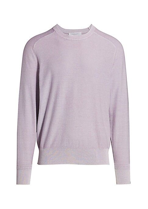 Rag & Bone Women's Lance Crew Sweater - Lavender - Size Medium | Saks Fifth Avenue