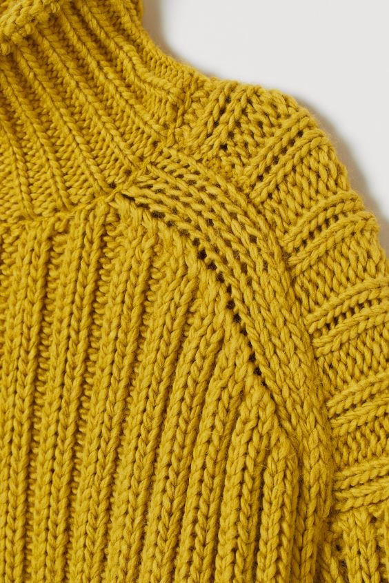 Rib-knit Turtleneck Sweater | H&M (US + CA)