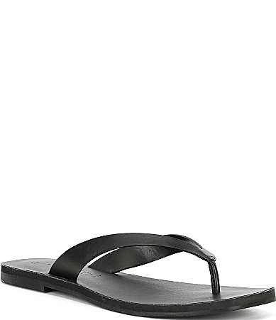 Gianni Bini Steffan Leather Thong Sandals - 8.5 | Dillard's