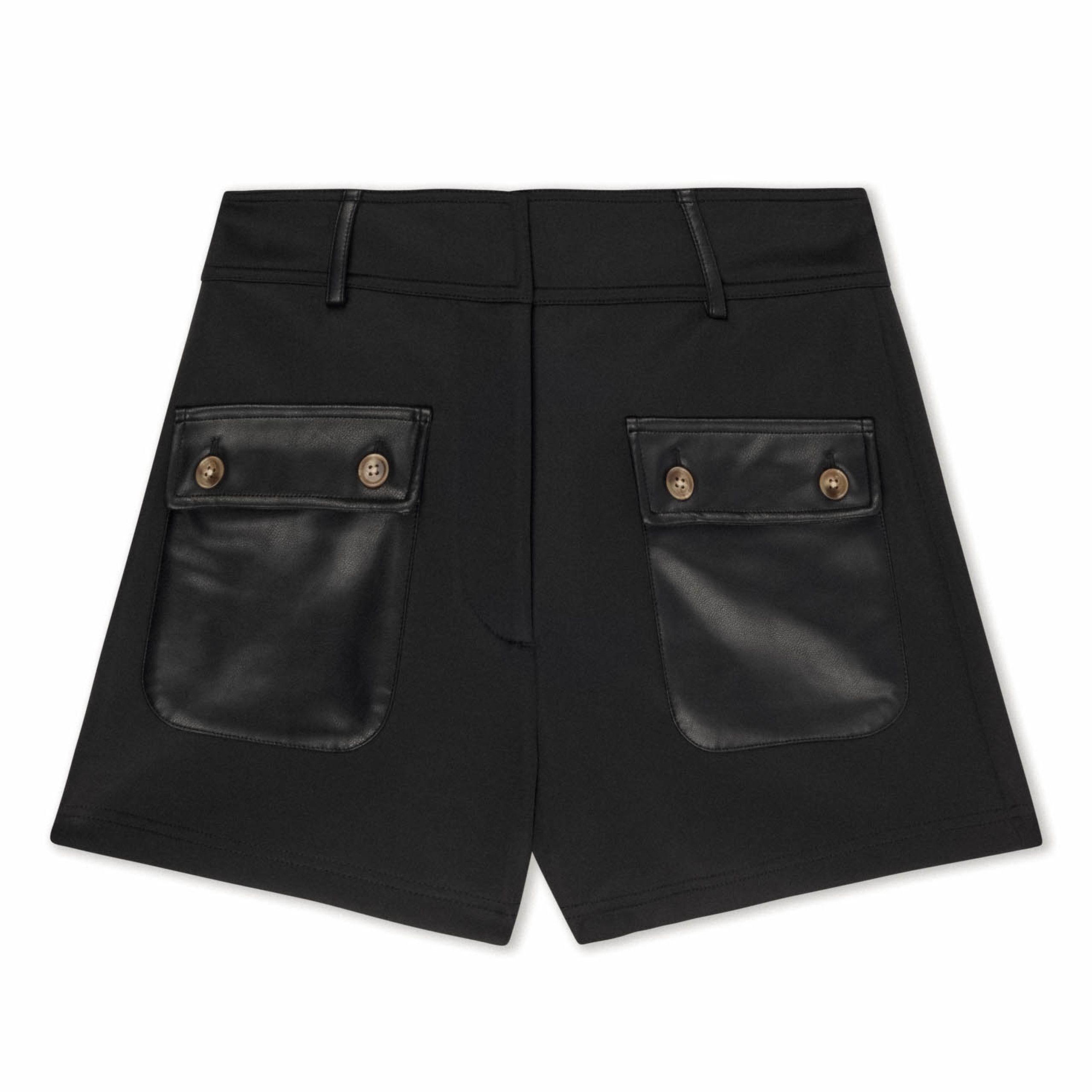 Cargo Black Shorts | EllandEmm