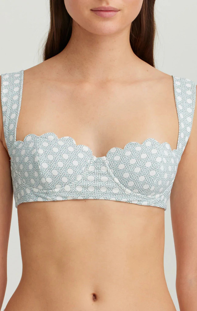 North Top in Morning Cane Print | Marysia Swim