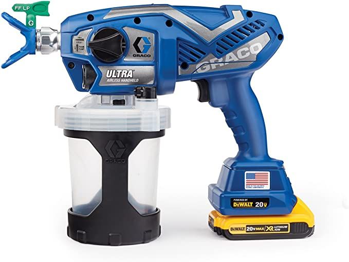 Graco Ultra Cordless Airless Handheld Paint Sprayer 17M363 | Amazon (US)