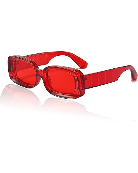 SCVGVER Y2K Trendy Rectangle Sunglasses for Women Men, Cute 90s Square Sunglasses, UV400 Protecti... | Amazon (US)