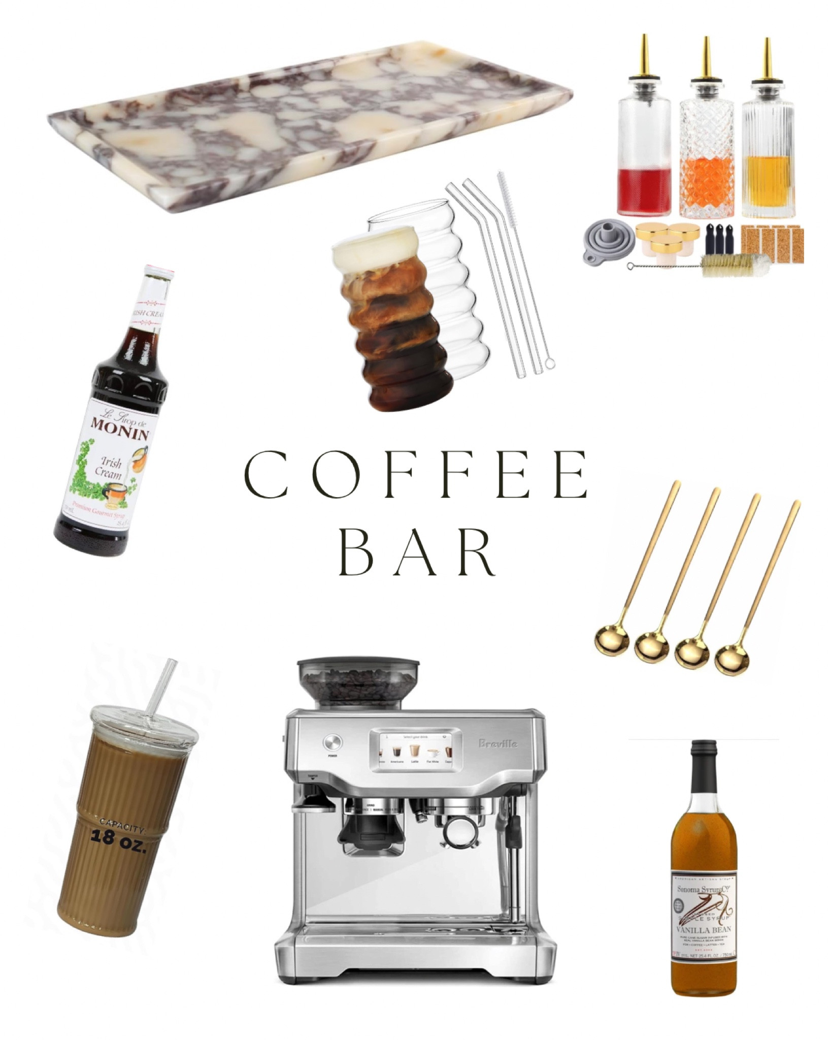 Going for an antique/upscale coffee bar vibe ☕️ 

#LTKfindsunder100 #LTKGiftGuide #LTKhome
