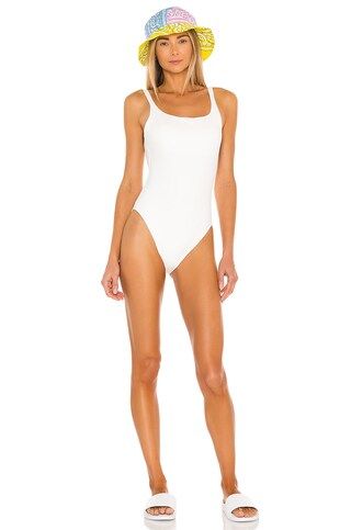 It's Now Cool Contour One Piece in White from Revolve.com | Revolve Clothing (Global)