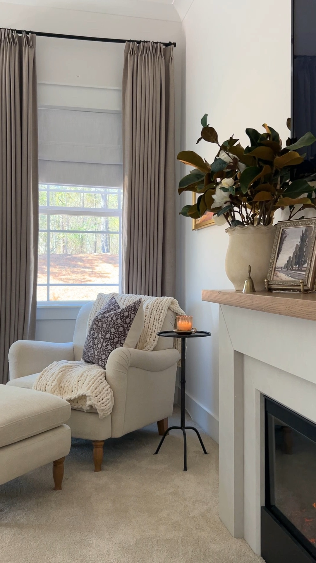 Pretty much our whole bedroom is on sale right now! 😍 There’s so many amazing deals on larger items but also small decor pieces too!

Curtain details:
Liz Linen Roman Shade Cordless
Inside mount
Snow White 
Length: 60”
Width: 33  3/4”
Cordless
Blackout

Liz Linen Drape Pleated
Burlywood birch
Pinch pleat
Width: 52”
Length: 107” 
Blackout
Memory trained

#LTKWatchNow #LTKHome #LTKSaleAlert