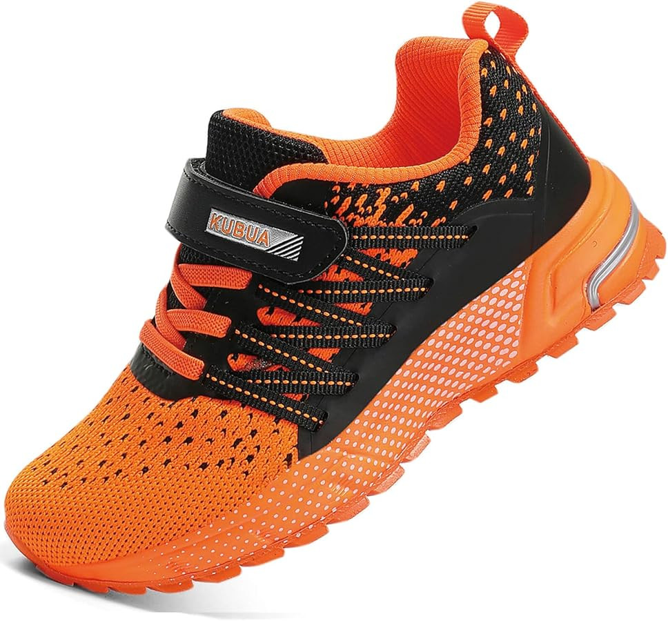 KUBUA Kids Sneakers for Boys Girls Running Tennis Shoes Lightweight Breathable Sport Athletic | Amazon (US)