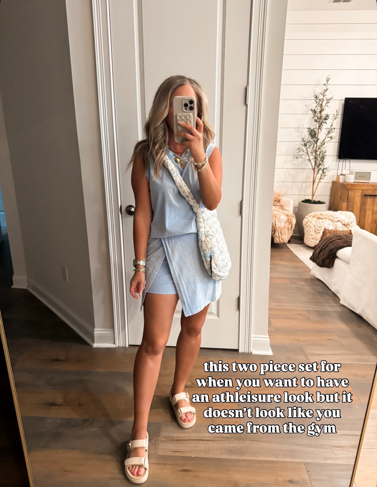 Amazon fashion Amazon finds two piece set skort with shorts, athleisure outfit summer outfit

#LTKPetite #LTKOver40