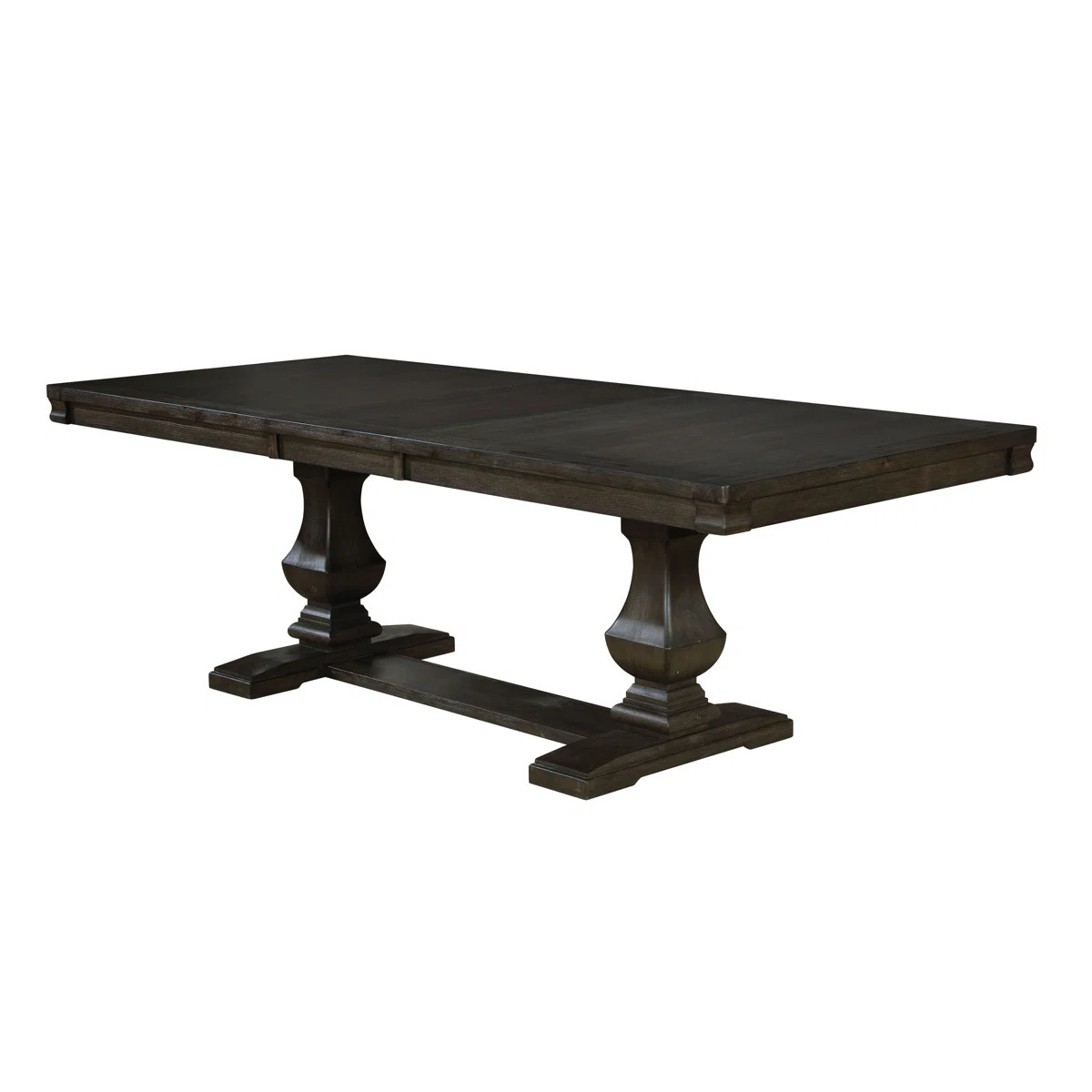 Laurel Foundry Modern Farmhouse® Thorin Extendable Removable Leaf Trestle Dining Table & Reviews... | Wayfair North America
