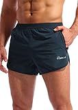 Pudolla Men’s Running Shorts 3 Inch Quick Dry Gym Athletic Workout Shorts for Men with Zipper P... | Amazon (US)