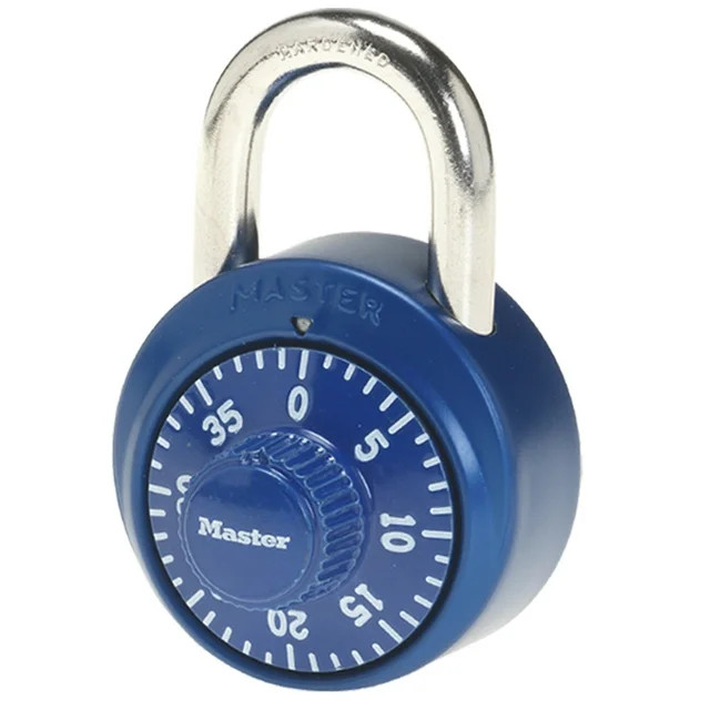 Master Lock Padlock 1530DCM Aluminum Covered Dial Combination Lock, 1-7/8 in. Wide,  in Assorted ... | Walmart (US)