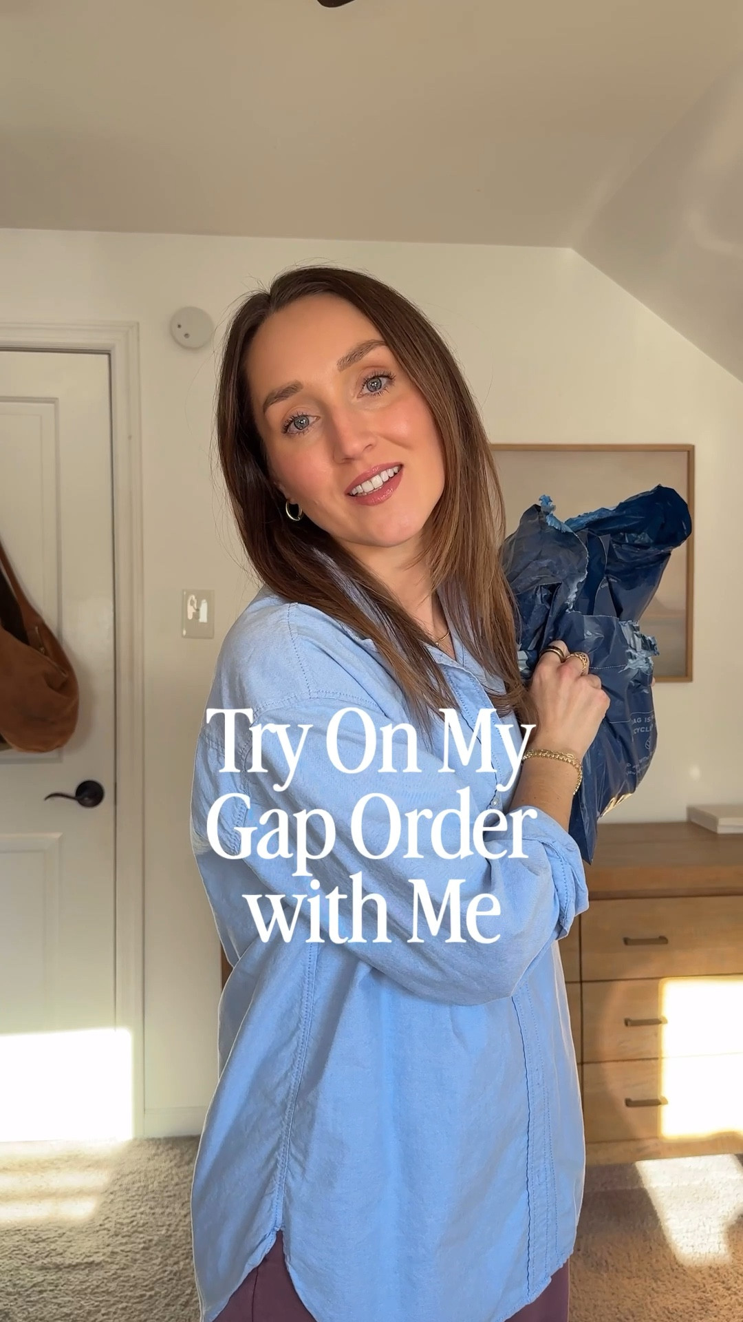 Everything but the jeans is 50% off! Snag this sweatshirt for $29. I am wearing a 25 in the jeans, a small in the sweatshirt.