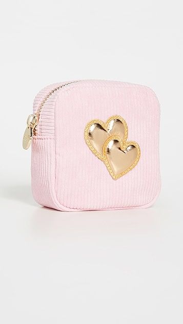 Mini Corduroy Pouch with Puffy Heart | Shopbop