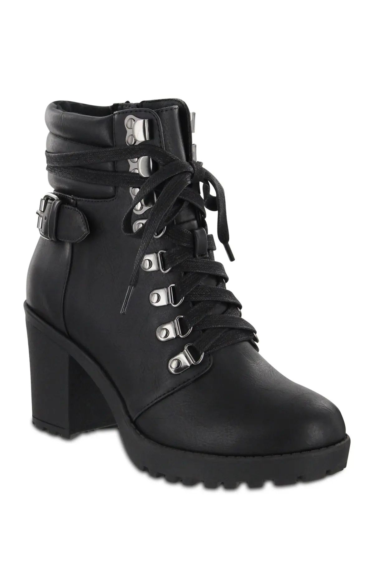 MIA Floraa Lace-Up Boot at Nordstrom Rack | Nordstrom Rack