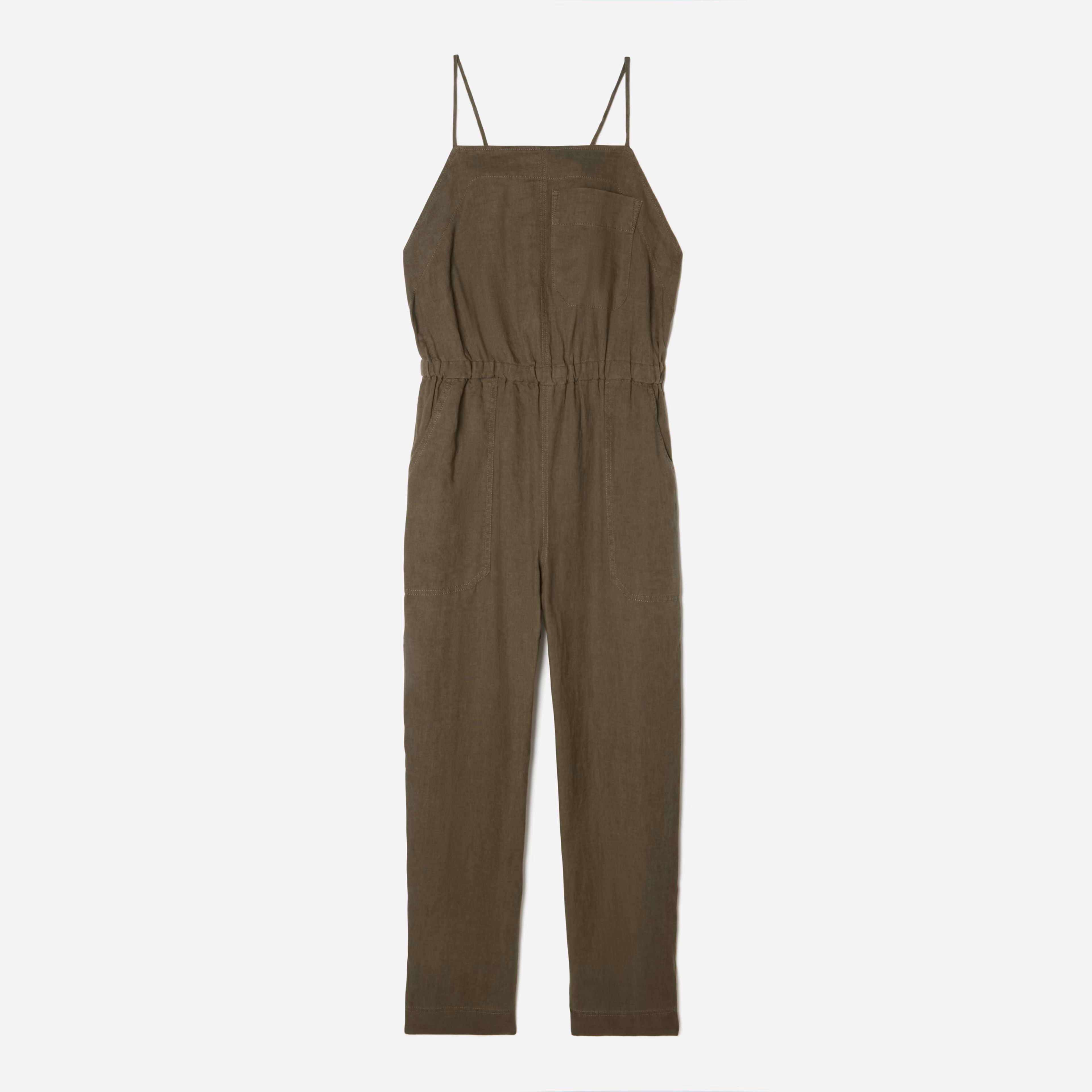 The Linen Shoestring Jumpsuit | Everlane