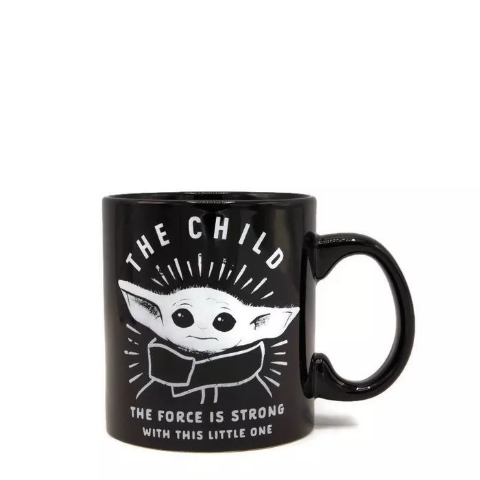 Star Wars Mandalorian 14oz Ceramic Baby Yoda The Force Is Strong Mug | Target
