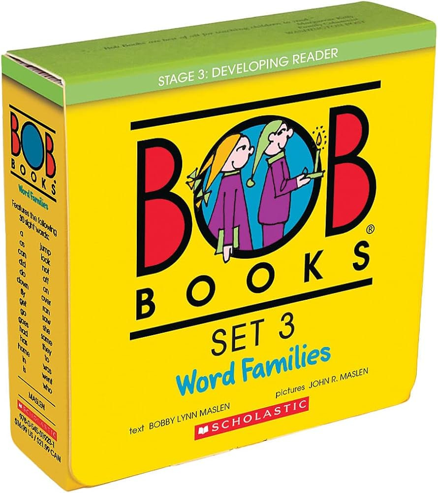 Bob Books Set 3- Word Families | Amazon (US)
