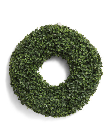 23in Uv Resistant Outdoor Grand Boxwood Wreath | Home Essentials | Marshalls | Marshalls
