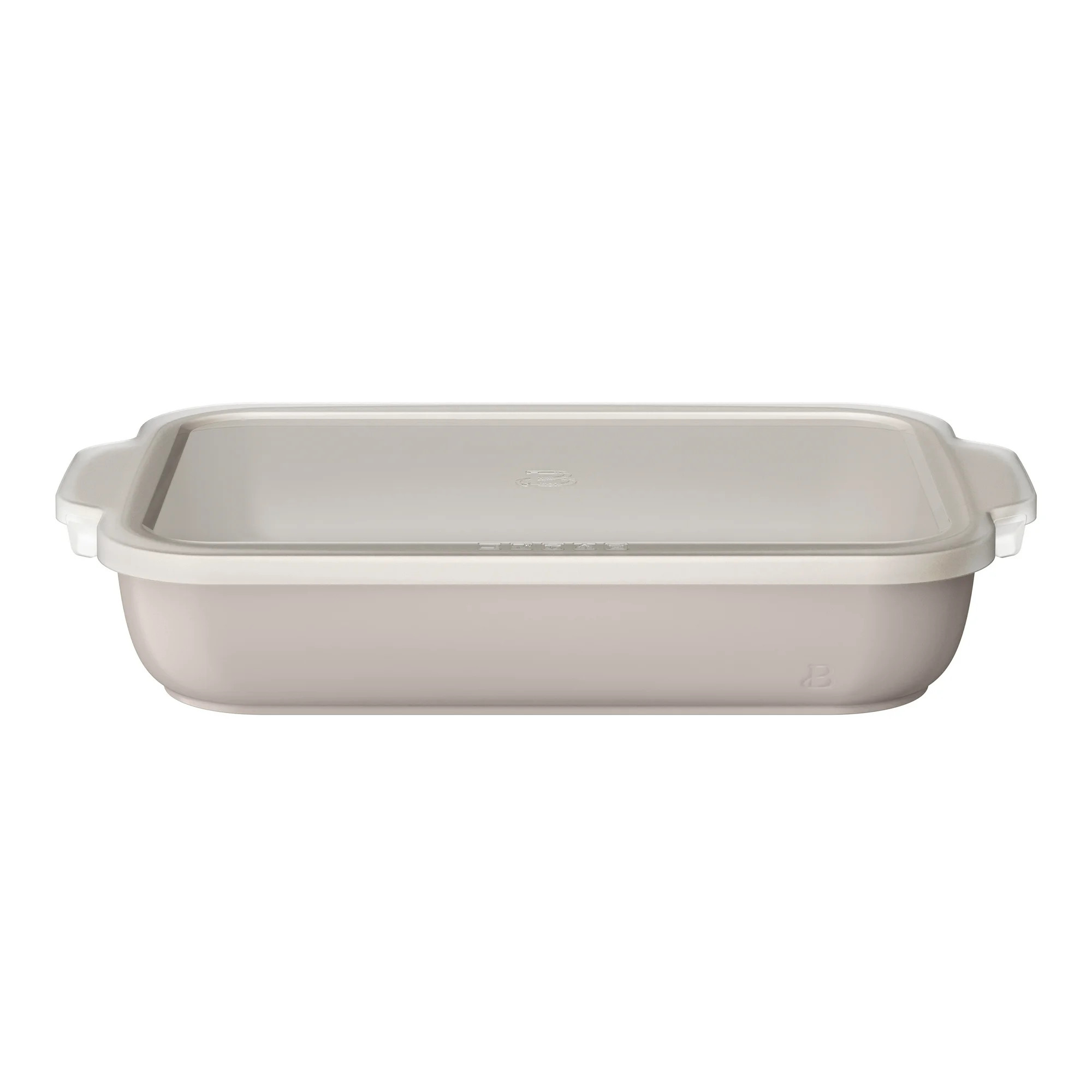 Beautiful 9”x 13” Stoneware Baker with Plastic Lid, Porcini Taupe by Drew Barrymore | Walmart (US)