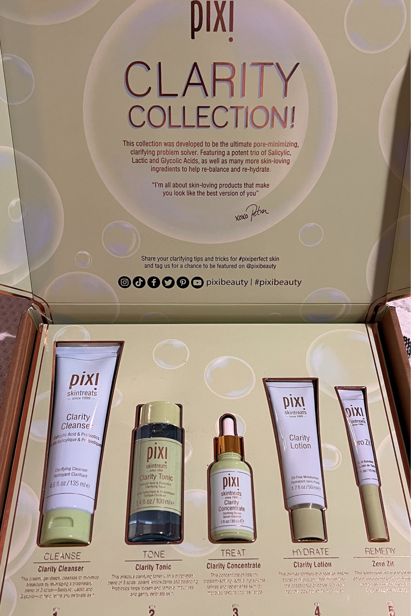 Pixi Clarity Collection 

#LTKSeasonal #LTKbeauty #LTKSale