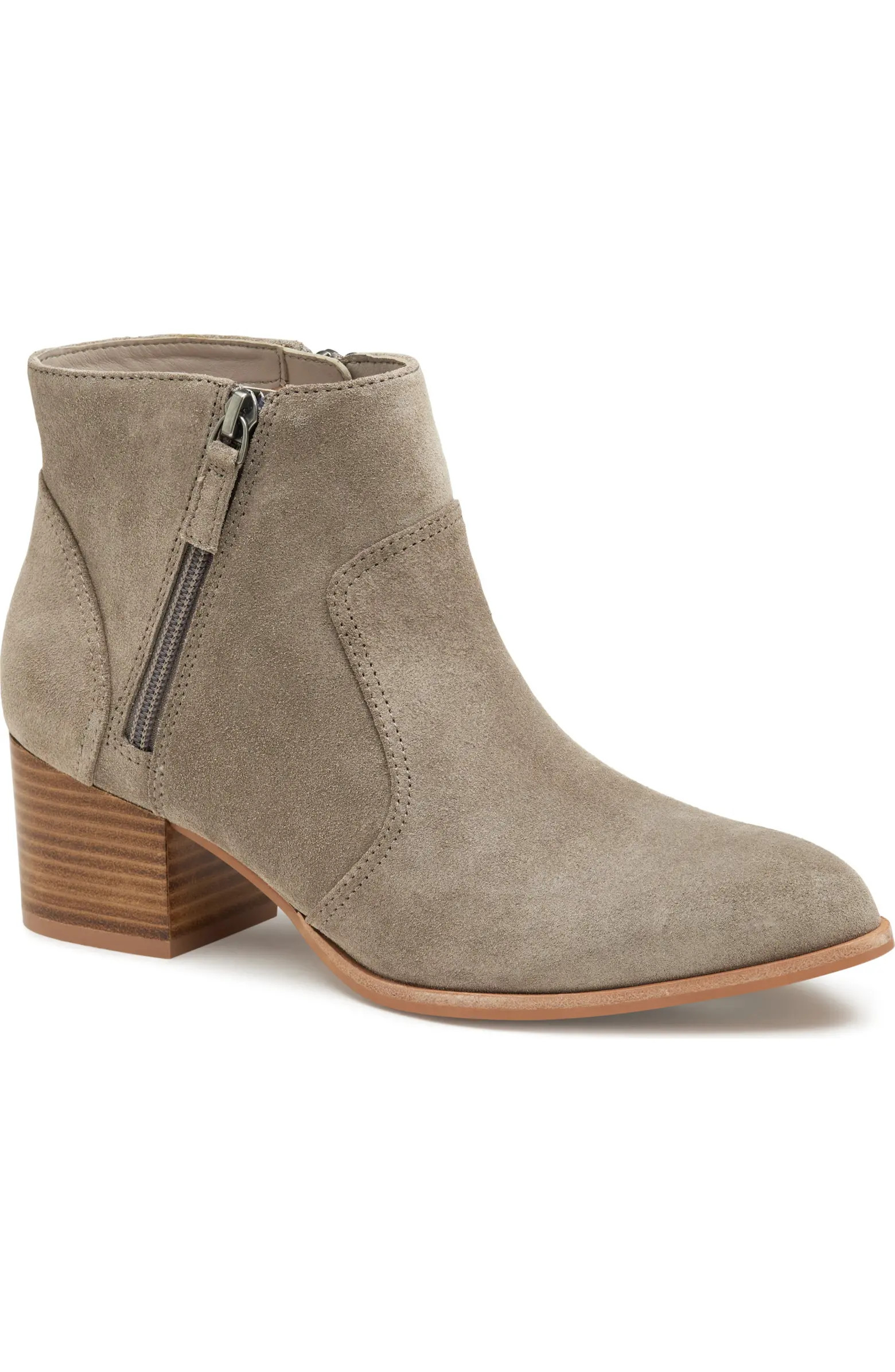 Trista Zip Pointed Toe Bootie (Women) | Nordstrom