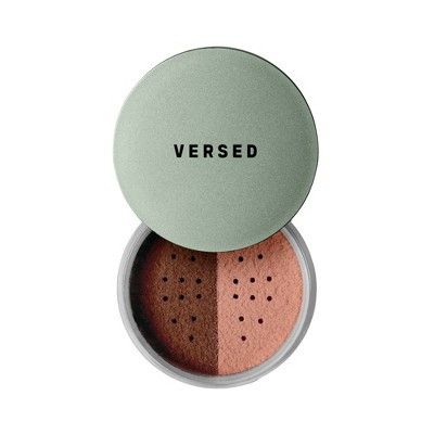 Versed Smooth Finish Brightening Setting Powder - 4 - Tan Deep to Deep - 0.211oz: Vegan, Talcum-Free, Contains Hyaluronic Acid, No Fragrance Added | Target