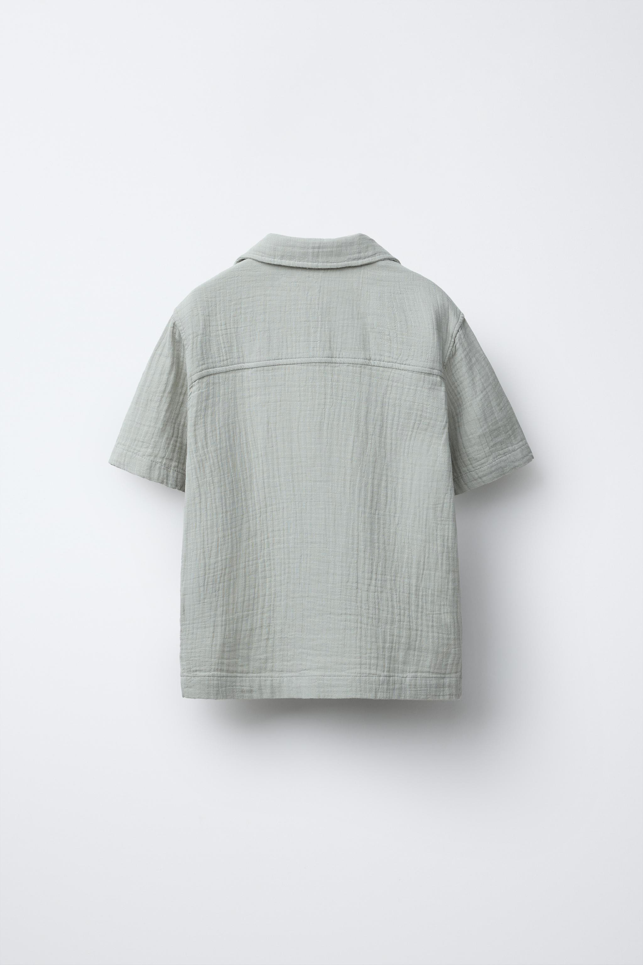 TEXTURED POCKET SHIRT | Zara US