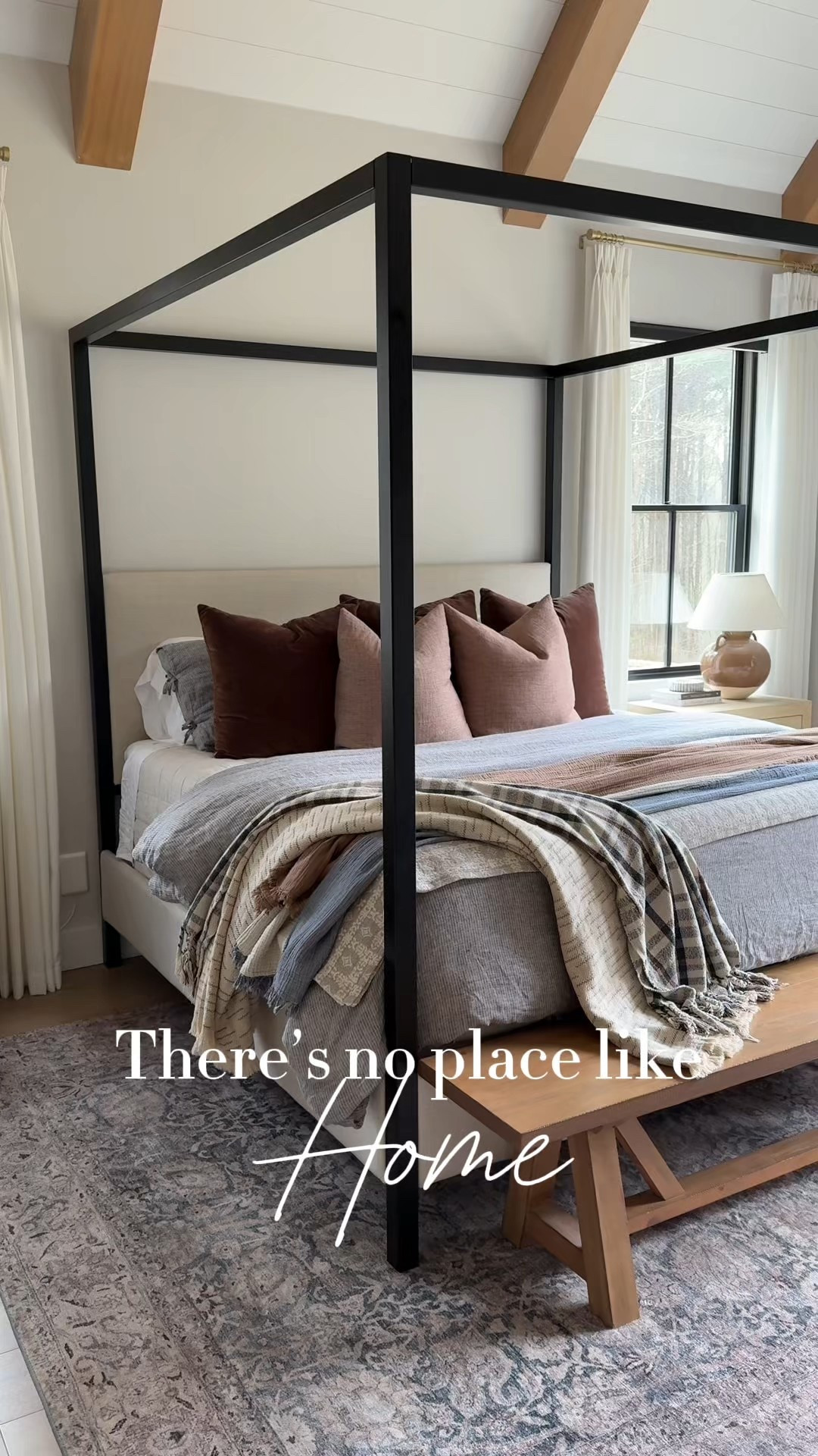 There’s no place like home.
We’re on vacation and the moment I got into bed I thought, nope—these aren’t my sheets, and this definitely isn’t my mattress.
I miss my bed already and I’m actually counting down the days until I’m back in it.
I’ve made our bedroom feel like a personal sleep retreat, and I’m linking everything that helps me get that perfect night’s rest.