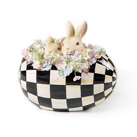 MacKenzie-Childs | Courtly Peekaboo Egg | MacKenzie-Childs