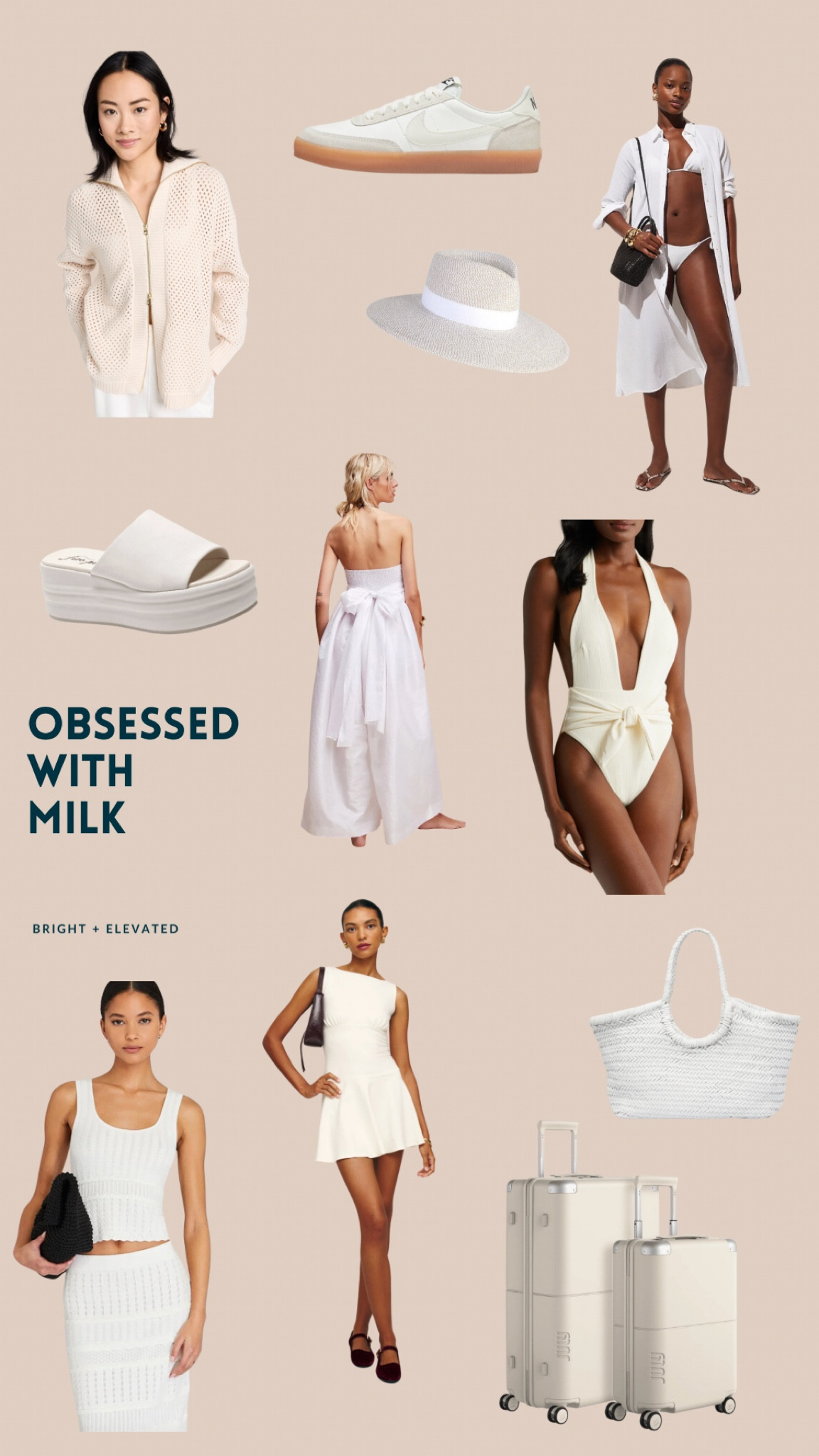 White, dress, one piece swimsuit, travel, resort wear, sandals, sneakers, mini dress, midi dress, tote, sweaterrs

#LTKSeasonal #LTKswim #LTKtravel