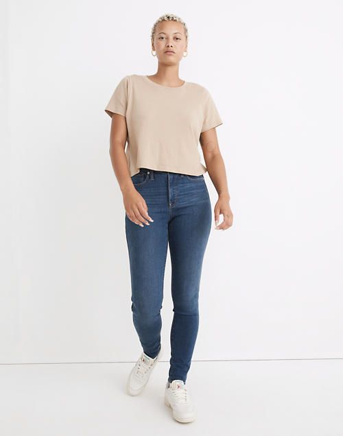 Curvy High-Rise Skinny Jeans in Coronet Wash | Madewell