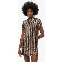 Superdry & Co Sequin Mini Relaxed T-Shirt Dress Silver | Marks & Spencer (UK)