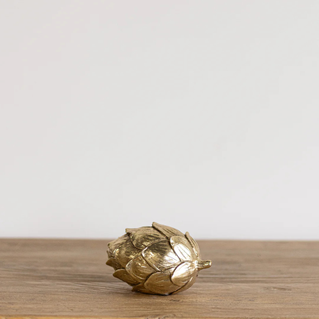 Large Gold Artichoke Decor | By Luxe B Co. | luxe bCO